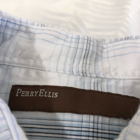 Two Perry Ellis short sleeve shirts size L - Picture 8 of 8